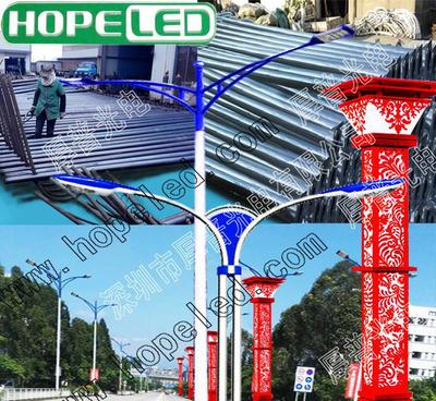 工厂园林景观灯 LED小路灯30w太阳能风电一体化解决方案